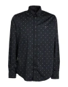 Harmont & Blaine Man Shirt Black Size Xl Cotton In Black