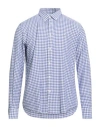 Harmont & Blaine Man Shirt Blue Size 3xl Cotton In Blue