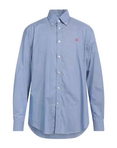 Harmont & Blaine Jeans Man Shirt Blue Size M Cotton