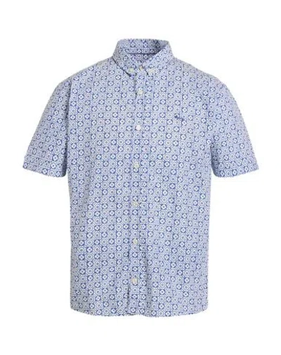 Harmont & Blaine Man Shirt Blue Size M Cotton