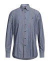 Harmont & Blaine Man Shirt Blue Size M Cotton In Blue