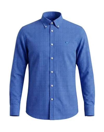 Harmont & Blaine Man Shirt Blue Size S Cotton