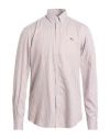 Harmont & Blaine Man Shirt Brown Size M Lyocell In Pink