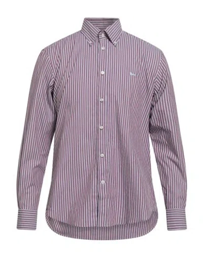 Harmont & Blaine Man Shirt Burgundy Size 3xl Cotton
