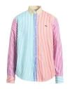 Harmont & Blaine Man Shirt Coral Size 3xl Cotton In Multi