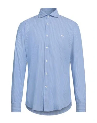 Harmont & Blaine Man Shirt Light Blue Size 3xl Cotton