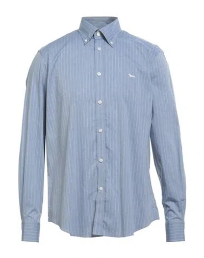 Harmont & Blaine Man Shirt Light Blue Size 3xl Cotton