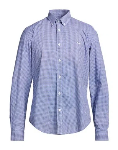 Harmont & Blaine Man Shirt Light Blue Size 4xl Cotton