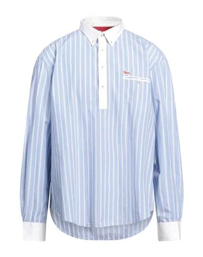 Harmont & Blaine Man Shirt Light Blue Size M Cotton