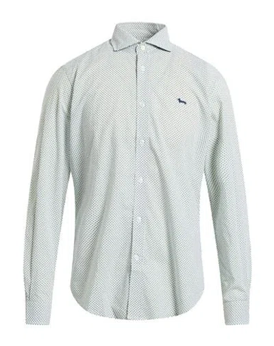 Harmont & Blaine Man Shirt Light Green Size Xxl Cotton