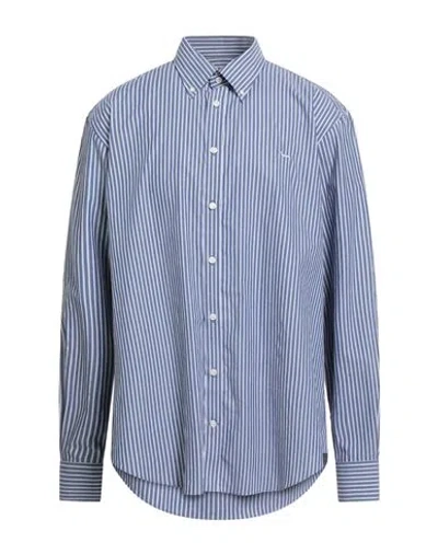 Harmont & Blaine Man Shirt Navy Size 3xl Cotton