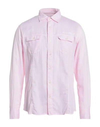 Harmont & Blaine Man Shirt Pink Size Xl Cotton