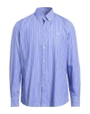 Harmont & Blaine Man Shirt Purple Size L Lyocell In Purple