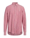 Harmont & Blaine Man Shirt Red Size 3xl Cotton, Modal In Red
