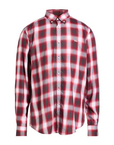 Harmont & Blaine Man Shirt Red Size L Lyocell