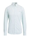 Harmont & Blaine Man Shirt Sage Green Size Xxl Cotton In White