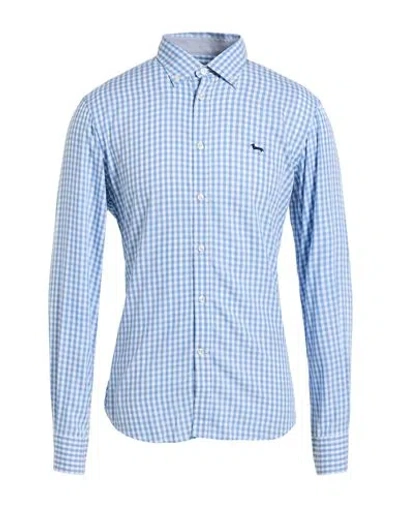 HARMONT & BLAINE HARMONT & BLAINE MAN SHIRT SKY BLUE SIZE XL LYOCELL