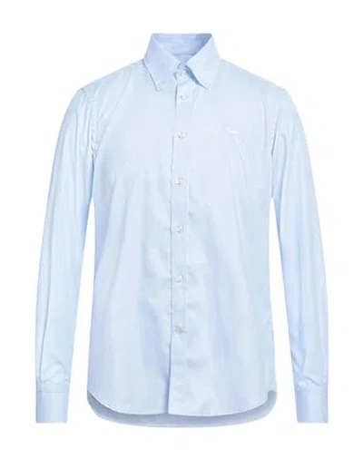 Harmont & Blaine Man Shirt Sky Blue Size Xxl Cotton