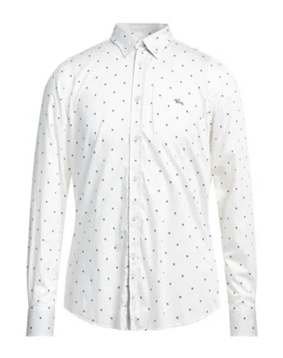 Harmont & Blaine Man Shirt White Size 3xl Cotton