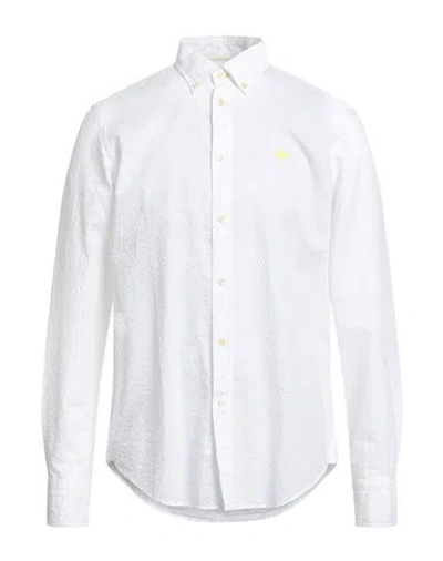 Harmont & Blaine Man Shirt White Size 3xl Cotton