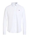 Harmont & Blaine Man Shirt White Size 3xl Cotton In White