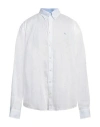 Harmont & Blaine Man Shirt White Size L Linen