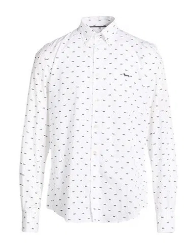 Harmont & Blaine Man Shirt White Size 4xl Cotton