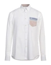 Harmont & Blaine Man Shirt White Size L Cotton In White