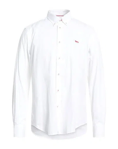 Harmont & Blaine Man Shirt White Size L Cotton