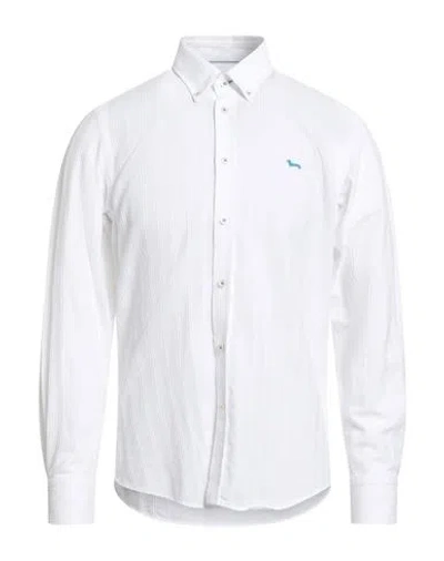 Harmont & Blaine Man Shirt White Size M Cotton