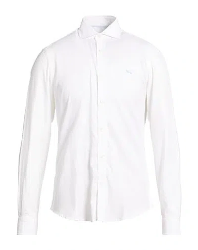 Harmont & Blaine Man Shirt White Size M Cotton