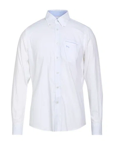 Harmont & Blaine Man Shirt White Size M Cotton