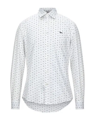 Harmont & Blaine Man Shirt White Size Xl Cotton
