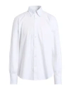 Harmont & Blaine Man Shirt White Size Xl Cotton In White
