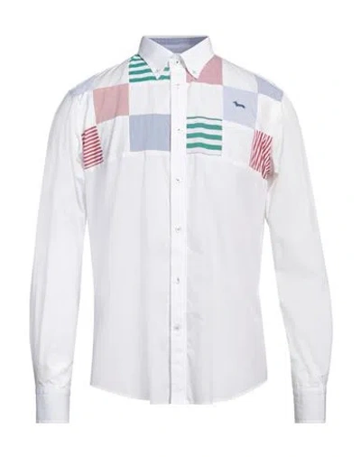 Harmont & Blaine Man Shirt White Size Xl Cotton