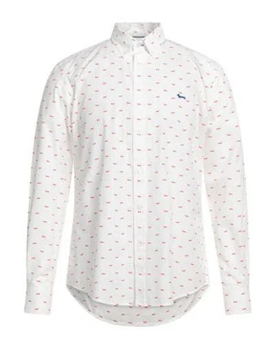 Harmont & Blaine Man Shirt White Size Xl Cotton