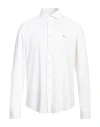 Harmont & Blaine Man Shirt White Size Xxl Polyamide, Elastane In White