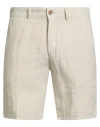 Harmont & Blaine Man Shorts & Bermuda Shorts Beige Size 32 Linen In Sand