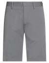 Harmont & Blaine Man Shorts & Bermuda Shorts Grey Size 30 Cotton, Elastane