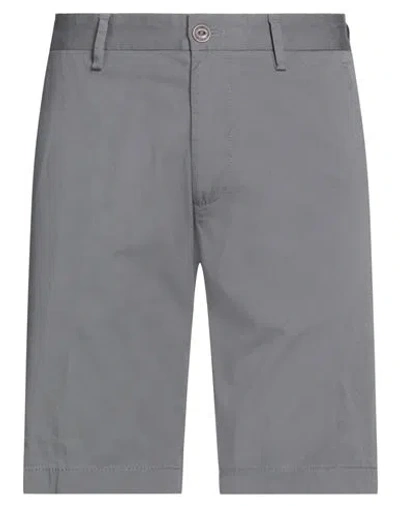 Harmont & Blaine Man Shorts & Bermuda Shorts Grey Size 30 Cotton, Elastane In Grey