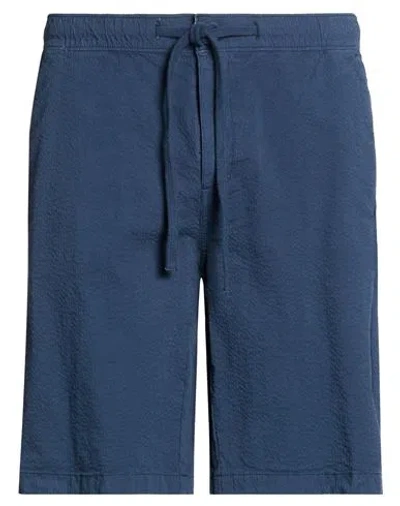 Harmont & Blaine Man Shorts & Bermuda Shorts Navy Size 30 Cotton, Elastane