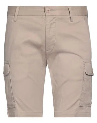 Harmont & Blaine Man Shorts & Bermuda Shorts Sand Size 28 Cotton, Elastane In Neutral
