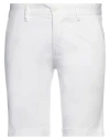 Harmont & Blaine Man Shorts & Bermuda Shorts White Size 30 Cotton, Elastane