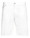 Harmont & Blaine Man Shorts & Bermuda Shorts White Size 44 Cotton, Elastane In White
