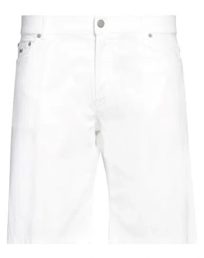 Harmont & Blaine Man Shorts & Bermuda Shorts White Size 44 Cotton, Elastane