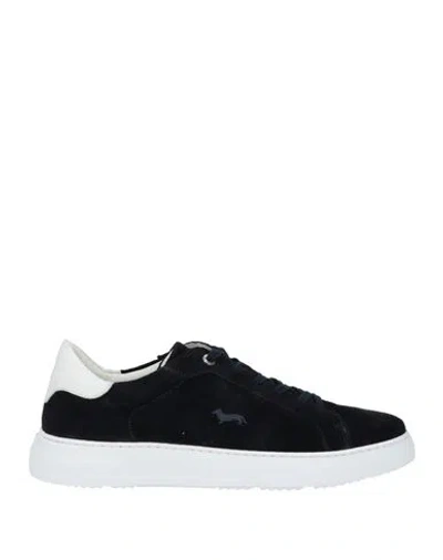 Harmont & Blaine Man Sneakers Black Size 10 Leather