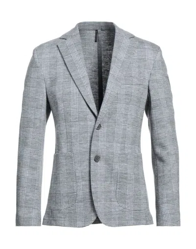 Harmont & Blaine Man Suit Jacket Grey Size 46 Virgin Wool, Cotton