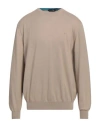 Harmont & Blaine Man Sweater Beige Size 3xl Cotton