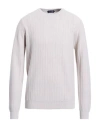 Harmont & Blaine Man Sweater Beige Size L Cotton, Nylon, Alpaca Wool In White