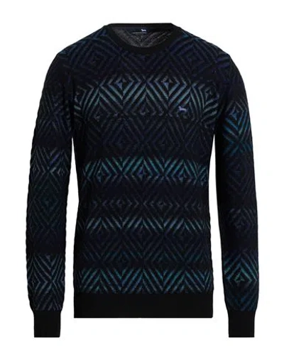 Harmont & Blaine Man Sweater Black Size L Wool, Acrylic, Alpaca Wool